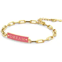 Key Moments Special Moments 8KM BC0065 Stalen armband 16,5 + 3 CM Goudkleurig
