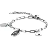 Key Moments Special Moments 8KM BL0001 Stalen armband 16,5 + 3 CM Zilverkleurig