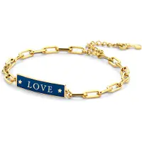 Key Moments Special Moments 8KM BC0068 Stalen armband 16,5 + 3 CM Goudkleurig