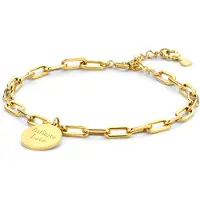 Key Moments Special Moments 8KM BC0075 Stalen armband 16,5 + 3 CM Goudkleurig