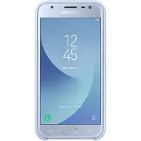 Samsung dual layer cover - blauw - Galaxy J3 2017