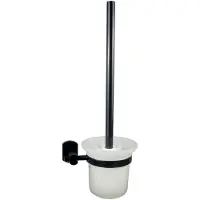 Badstuber Soho toiletborstel mat zwart