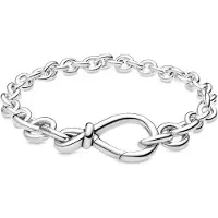 Pandora 598911C00-1 Armband Chunky Infinity Knot zilver 16 cm