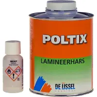 De Ijssel poltix lamineerhars 0,75 ltr