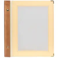 Securit MC-WRA5-BI A5 Metaal, Kunststof, Hout Beige, Transparant