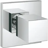 GROHE Eurocube - Afdekset voor inbouwstopkraan, chroom 19910000
