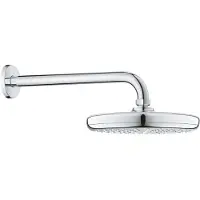 GROHE Tempesta - Hoofddouche 21 cm, 1 straalsoort, douchearm 29 cm, chroom 26412000