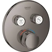 GROHE Grohtherm Smartcontrol Afbouwdeel Thermostaat Hard Graphite