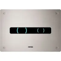 Wisa Xs eos bedieningsplaat infrarood df met led rvs 8050419650