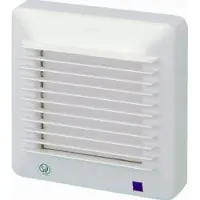 Soler & Palau muurventilator 96m3/h 17W aansluitklem vaste instelling lichtnet inbouw 55mm wit 5211543300