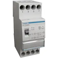 Hager ST303N Beltransformator 8 V, 12 V 1 A