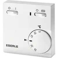 Eberle RTR Ruimtethermostaat H7.5xB7.5xD2.55cm Wit