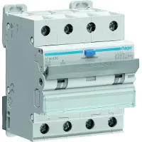 Hager aardlekautomaat, uitschakelaarkarakteristiek b, nom. (meet)spanning 400v