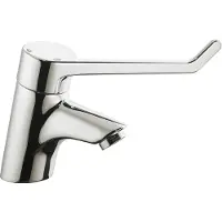 Ideal standard Ceraplus wastafelkraan met hendel 18cm veilige sluiting over koud chroom B8221AA