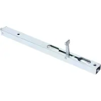 Dulimex Kantschuif - Verzinkt - Staal - - bascule staal, 20 mm breed, recht 250 mm verzinkt