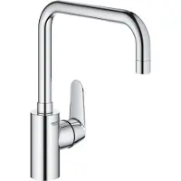 GROHE Eurodisc Cosmopolitan 1-gats keukenkraan met hoge uitloop chroom