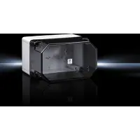 Rittal PK 9522.100 Installatiebehuizing 254 x 180 x 165 Polycarbonaat Grijs-wit (RAL 7035) 1 stuk(s)