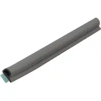 Ellen Tochtband - Zwart - Kunststof - - P-profiel 8 x 5 mm x 7.5 m zwart