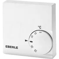 Eberle RTR Ruimtethermostaat H7.5xB7.5xD2.55cm Wit