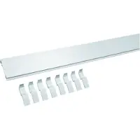 Hager S35V S35V afdekstrips universeel 1000 mm en markering Afdekstrips Kunststof Wit 1 stuk(s)