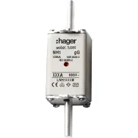 Hager Weber.fuses smeltpatroon (mes), DIN-grootte NH1, nom. (meet-)stroom 200A