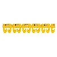 Legrand kabel-/adercod etiket CAB 3, kunststof, geel, br 5.6mm