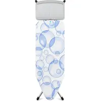 Brabantia Perfect Flow Strijkplank C - voor Stoomgenerator - 124 x 45 cm - Bubbles