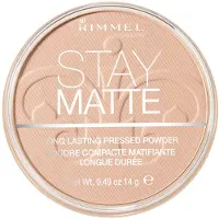 Rimmel London Stay Matte Pressed Powder gezichtspoeder - 003 Peach Glow Make-up poeder Beige