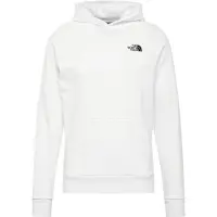 The North Face Heren Reglan Red Box Hoodie in Wit