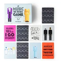 Printworks Spel Memory MUSIC, 50 kaartjes,