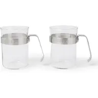 Barista & Co Koffiebeker Zilver (2-Delig)