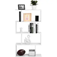 Nancy's Houten Boekenkast - Kubusdisplay - Scheidingswand - 4-laags boekenrek