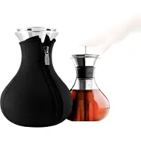 Eva Solo Tea Maker 1 liter glas zwart 3-delig