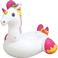 Bestway Unicorn Pool Air Mattres Veelkleurig 150 x 117 cm
