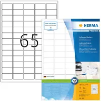 Herma Etiket 4254 38.1x21.2mm premium wit 6500stuks