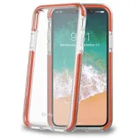 Celly HEXAGON900OR (iPhone X) Transparant
