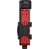 ABUS Fietsslot Vouwslot - BORDO Lite 6055K - Security level 7 - rood - 85 cm - Geschikt voor elektrische fietsen en stadsfietsen