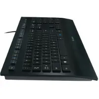 Logitech bedrade toetsenbord K280E, wit, Scandinavisch model