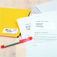 Herma 4228 Correctie-etiketten 97 x 42.3 mm Papier, mat Wit 300 stuk(s) Permanent hechtend Laser (zwart/wit), Kopiëren (zwart/wit), Laser (kleur), Kopiëren