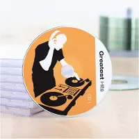 Herma Hoogglanzende CD-etiketten, A4, Ø 116 mm, permanent hechtend