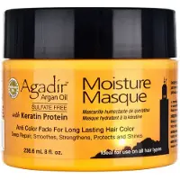 Agadir Moisturizing Masker Moisture Masque 236.6ml | Voor Beschadigd Haar