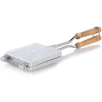 Inno cuisinno Tosti Apparaat Gietaluminium Houten Steel