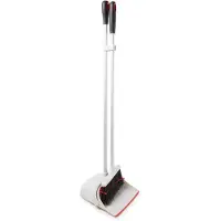 Oxo Bezem en Blik - Staand - Aluminium
