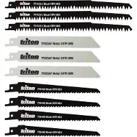 Triton 10-delige recipro zaagblad set | 150 en 240 mm - 465874