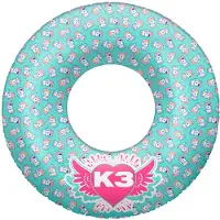 Studio 100 Zwemband K3 Opblaasbaar Meisjes 108 Cm Roze/turquoise