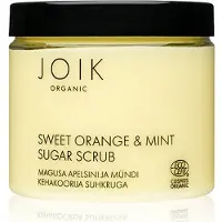 Joik Organic Sweet orange & mint sugar scrub vegan