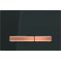 Geberit Bedieningsplaat sigma 50 voor 2-toets spoeling rose goud /zwart