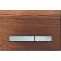 Geberit Bedieningsplaat Sigma 50 voor 2-toets Spoeling Chroom / Amerikaans noten