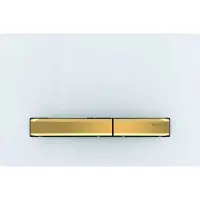 Geberit Bedieningsplaat sigma 50 voor 2-toets spoeling messing goud /wit