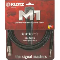 Klotz M1FS1K0100 microfoonkabel 3p XLR female - 6.35 mm 3p jack 1 m